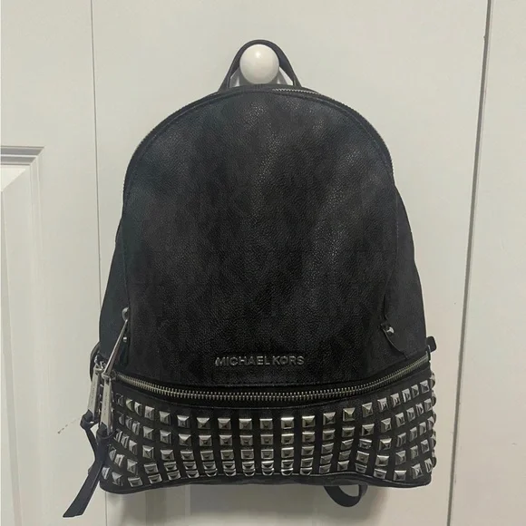 Michael Kors | Bags | Micheal Kors Black Rhea Studded  display picture 3